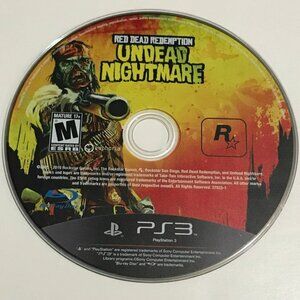 PS3 Red Dead Redemption Undead Nightmare PlayStation 3